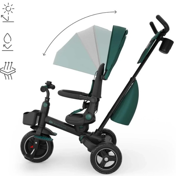 Фото - Трёхколёсный велосипед Kinderkraft Spinstep 2 Plus Beige (KRSPST02GREPL00)